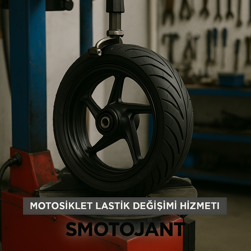 Motosiklet Lastik Değişimi Hizmeti